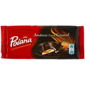 POIANA CIOCOLATA AMARUIE CARAMEL 90G