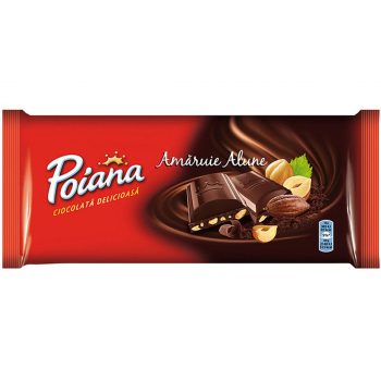 POIANA CIOCOLATA AMARUIE ALUNE 90G