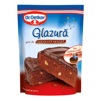 DR. OETKER GLAZURA CIOCOLATA NEAGRA 100G