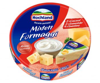 HOCHLAND BRANZA TOPITA TRIUNGHIURI MIXTET FORMAGGI 140G