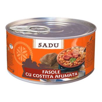 SADU FASOLE CU COSTITA 400G