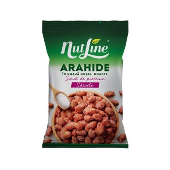 NUTLINE ARAHIDE IN COAJA ROSIE CU SARE 145G
