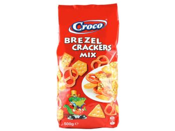 CROCO BREZEL CRACKERS MIX 500G