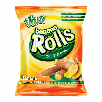 VIVA ROLLS BANANA 100G