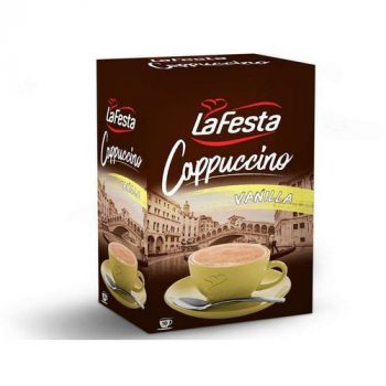 LAFESTA CAPPUCINO VANILIE 10X12.5G