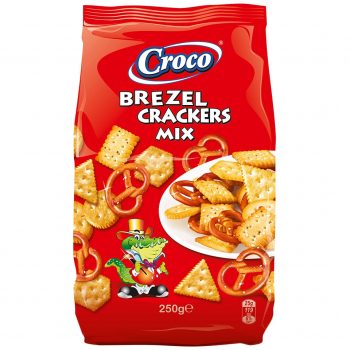CROCO BREZEL CRACKERS MIX 250G