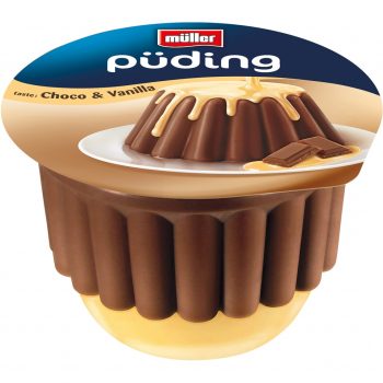 MULLER PUDDING VANILIE 450G