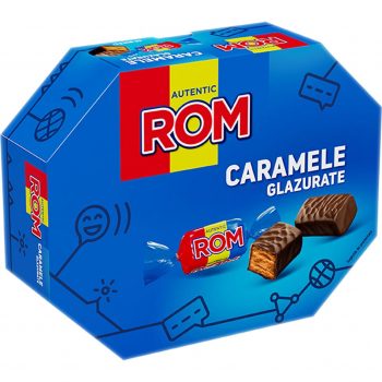 AUTENTIC ROM CARAMELE GLAZURATE 95G