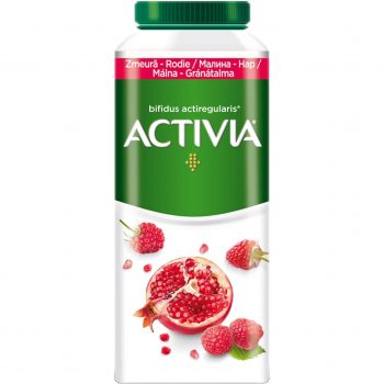 DANONE ACTIVIA RODIE SI ZMEURA 320G