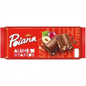 POIANA CIOCOLATA ALUNE SI STAFIDE 90G