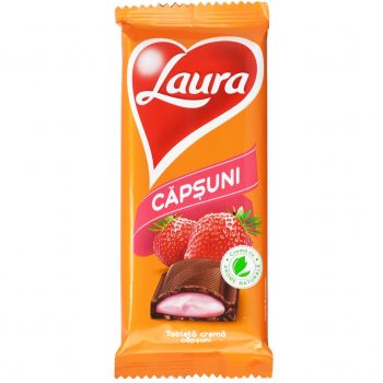 LAURA CIOCOLATA CAPSUNI 92G