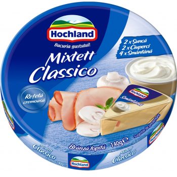 HOCHLAND BRANZA TOPITA TRIUNGHIURI MIXTET CLASSICO 140G
