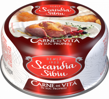SCANDIA SIBIU RETRO CARNE DE VITA 300G