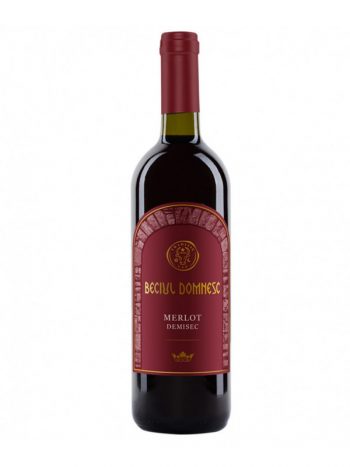 BECIUL DOMNESC WHINE MERLOT DS 750ML