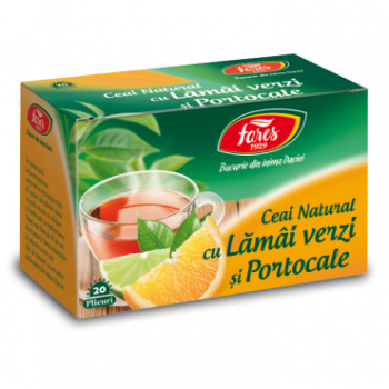 FARES CEAI NATURAL CU LAMAI SI PORTOCALE 40G