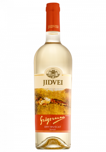 JIDVEI WINE  DRY MUSCAT GRIGORESCU  750ML