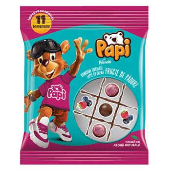 PAPI PRALINE CU FRUCTE DE PADURE 110G