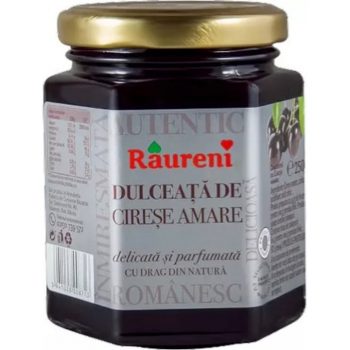 RAURENI DULCEATA DE CIRESE AMARE 250G
