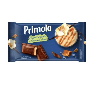 PRIMOLA CIOCOLATA CU VANILIE SI CARAMEL SARAT 91.5G
