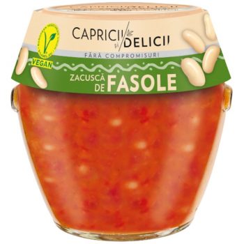 CAPRICII SI DELICII ZACUSCA DE FASOLE 500G