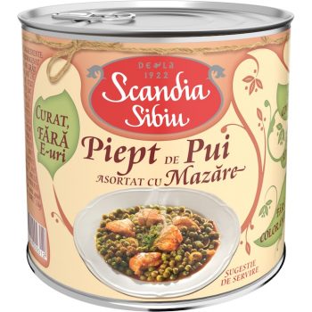 SCANDIA PIEPT DE PUI CU MAZARE 400G