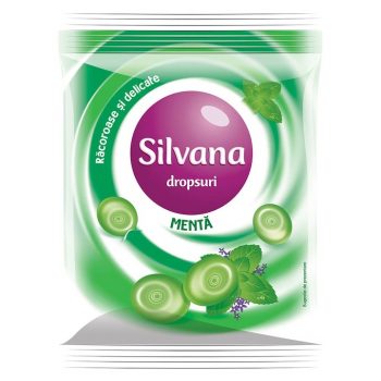 SILVANA DROPSURI CU MENTA 75G