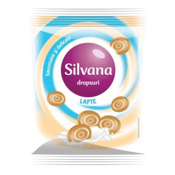 SILVANA DROPSURI CU LAPTE 75G