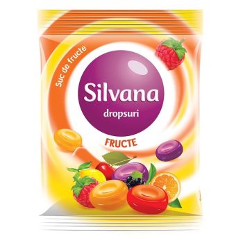 SILVANA DROPSURI CU FRUCTE 75G