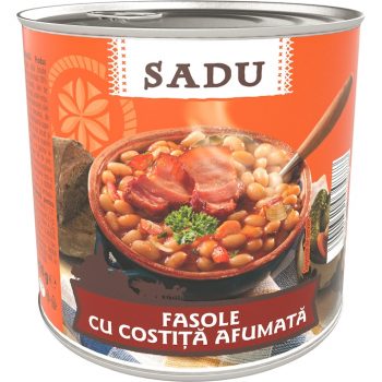 SADU FASOLE CU COSTITA 820G